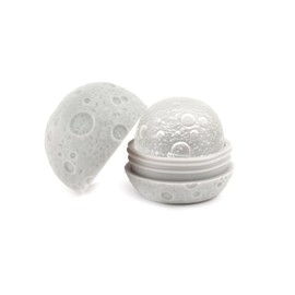 Kikkerland Moon Ice Ball Mold, Gray