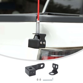 Linskip Heavy Duty CB Antenna Mast Mount Compatible with 2004-2014 Ford F150 & 2008-2016+ F250 F350 Super Duty, Tailgate CB & Whip Bracket for F150 Exterior Accessories(Passenger Side)