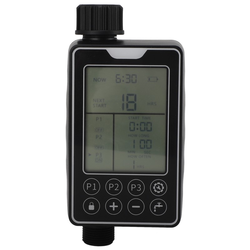 Sprinkler Timer Outdoor Water Timer Smart Touch Screen Waterproof Irrigation