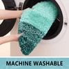 Arotive Soft Microfiber Bathroom Toilet Lid Cover, Machine Washable Seat
