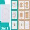 CAVLA 30 Pcs Outlet Insulation, Wall Outlet Insulation Gaskets, Wall