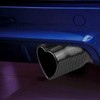 Sakali 63mm Heart-Shaped Tail Pipe Car Stainless Steel Exhaust Muffler