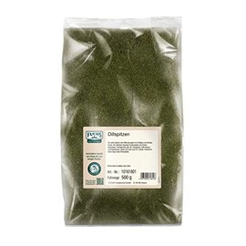 Fuchs Professional - Dill Tips | Perfect Seasoning Herb for Cucumber Salad or Salmon Dishes | 500 g in Large Bag