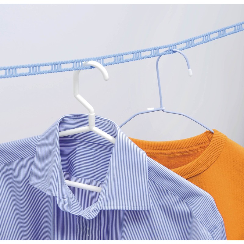 Ohe Laundry Drying Clothesline, Blue, Approx. 16.4 ft. (5 m),