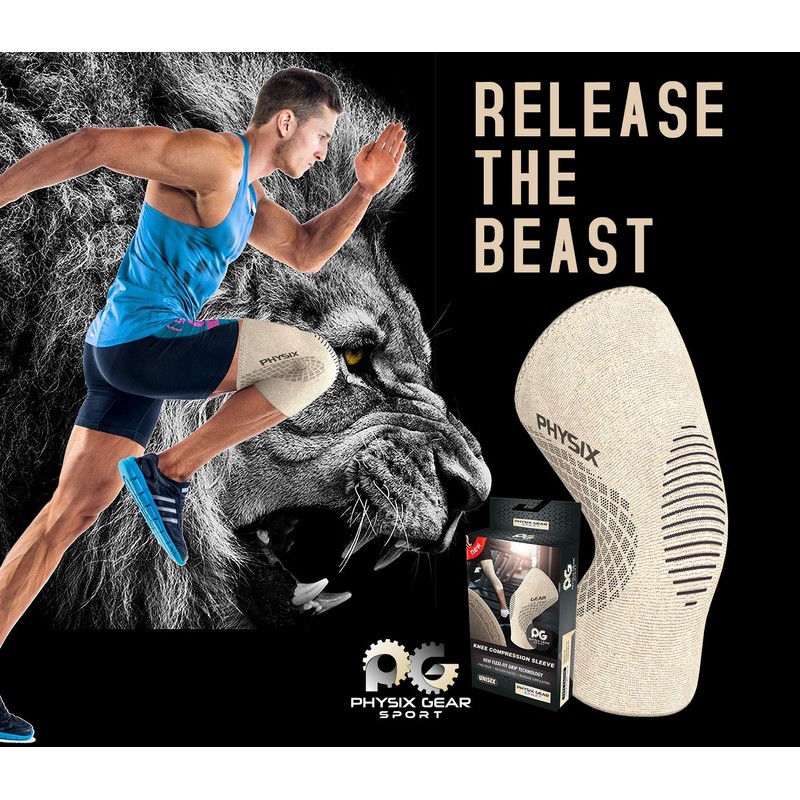 Physix Gear Knee Support Brace - Premium Recovery & Compression
