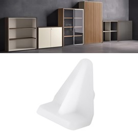 Briny River 100Pcs Shelf Support Peg 1/4 Inch Shelf Pegs for Furniture Cabinet Closet Cabinet Bookcase 5x5mm/16x12x9mm White