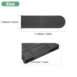 M METERXITY Chainsaw Chain Cover 10 Inch Plastic Chainsaw Scabbard Cover Chainsaw Bar Cover for 10" Garden Chainsaw Protective Cover
