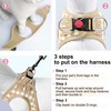 matilor Dog Harness Step-in Breathable Puppy Cat Dog Vest Harnesses