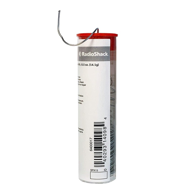 RadioShack SnPb 60/40 Rosin-Core Solder, 0.032" Diameter - 0.5oz