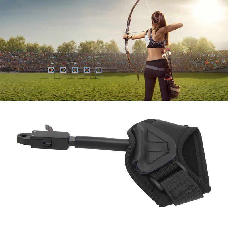 Archery Release Aid Trigger 360 Degrees Rotation Compound Bow Release