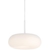 Possini Euro Design Sandringham 13 3/4" Wide Sanded White LED