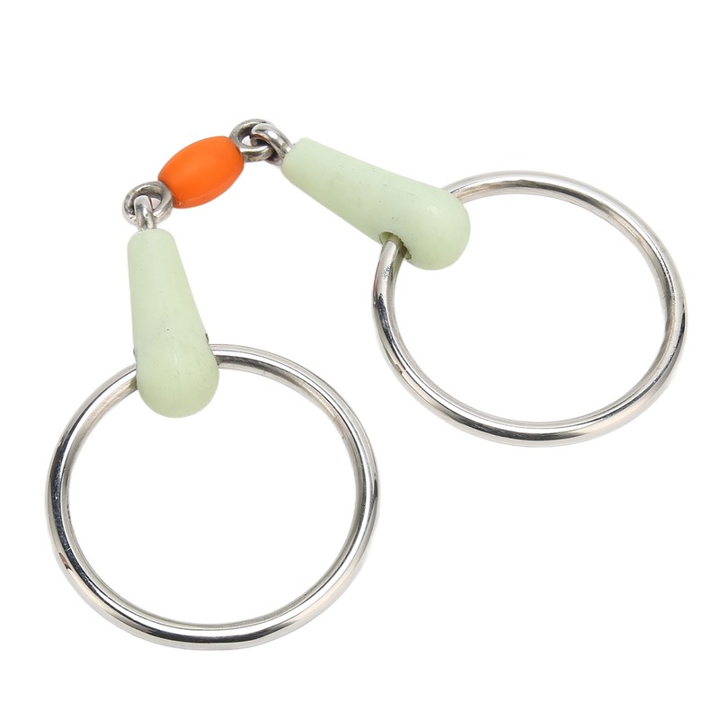 Horse Mouth Bit Apple Flavor Professional Stainless Steel Horse Snaffle