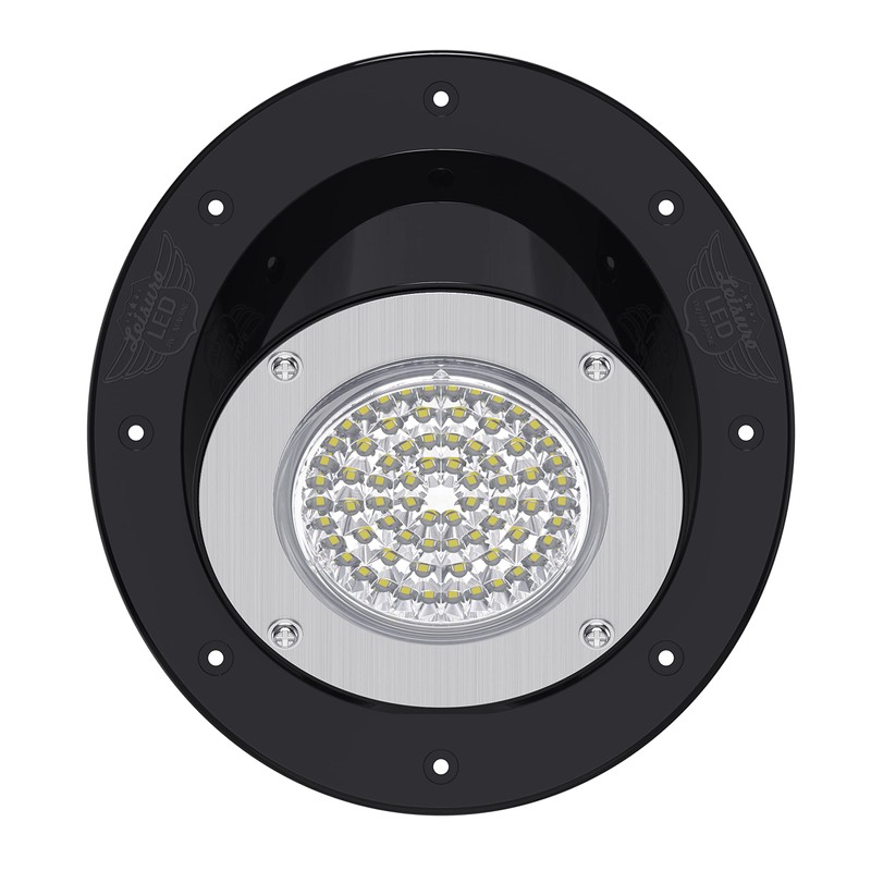 Leisure LED RV Exterior Round Surface Mount Flood Porch Utility