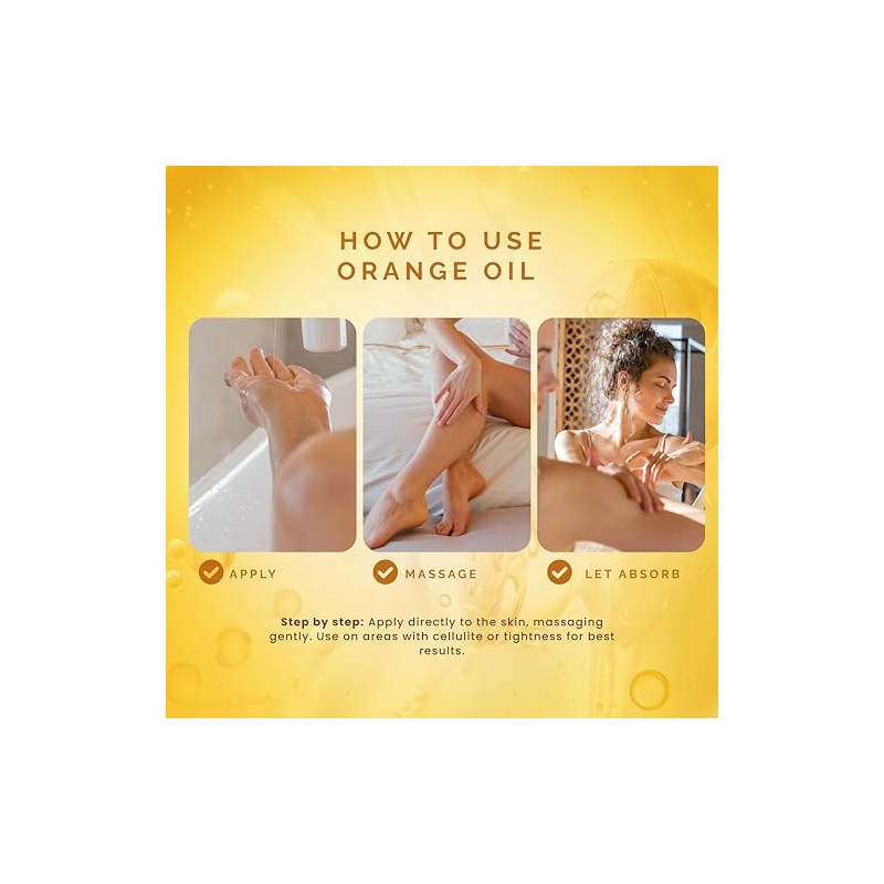 Pili Natural Orange Oil - Skin Tonic and Moisturizer -