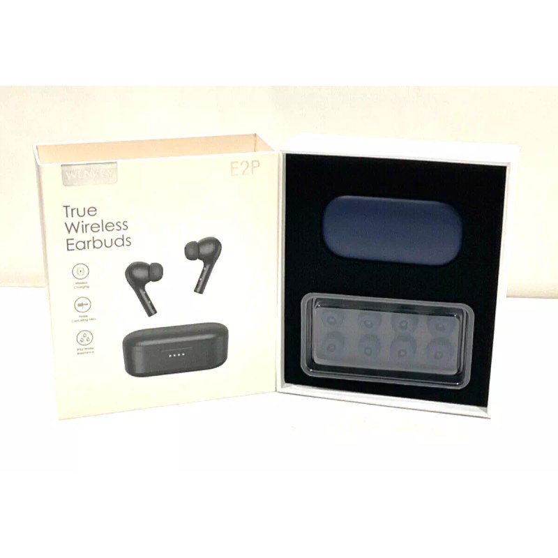 InEar Wenkey True Wireless Bluetooth Earbuds E2P model Noise cancelling