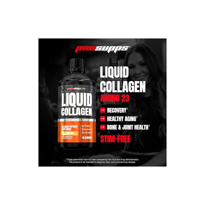 Pro Supps Amino23 Post-Workout Liquid Shot, Citrus Punch, 32 Ounce