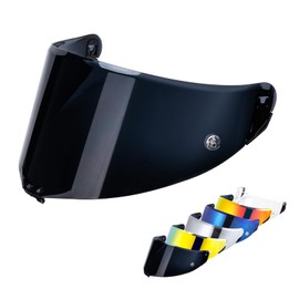 VCOROS PISTA GP RR Shield Replacement-Pista Helmet Shield Motorcycle Face Visor for CORSA-R/Pista GPR/Pista GPRR/RACE 3 (Black)