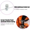 CILOYU 84 inch Go Kart Throttle Cable Kit Replacement for