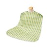 Bamboo Tiger Bib Apron, Soflapylene Apron, Border Checkered Long, Green,