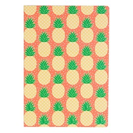 Tropical Summer Pineapple A5 Notebook Sass & Belle