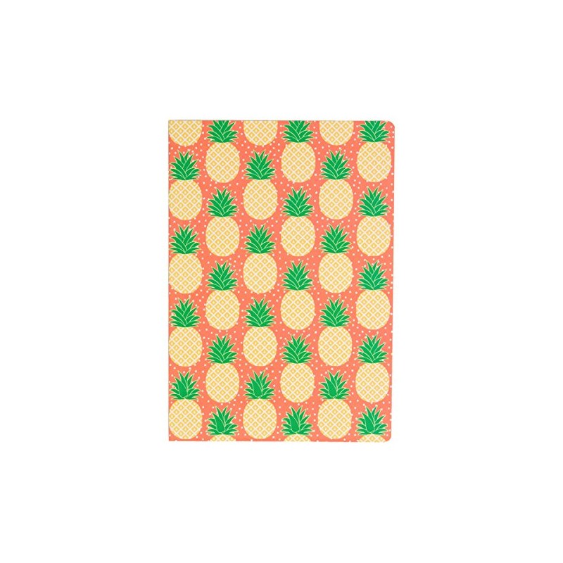 Tropical Summer Pineapple A5 Notebook Sass & Belle