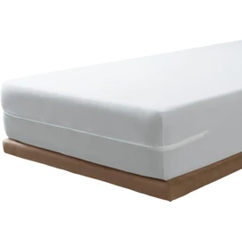 Cotton Mattress Cover Full Encasement with Zipper Terry Top - Soft & Breathable Non Waterproof Mattress Protector Anti-Dust Smooth Fit Hypoallergenic