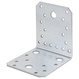 Alberts 330507 Angle Connector Sendzimir-Galvanised 105 x 105 x 90 mm