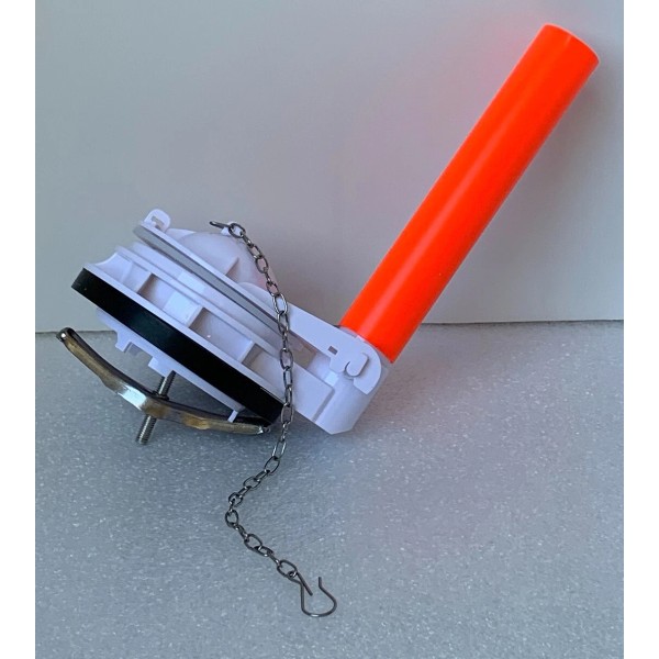 NUFLUSH E Z Flow Toilet, 3 In. Flush Valve for