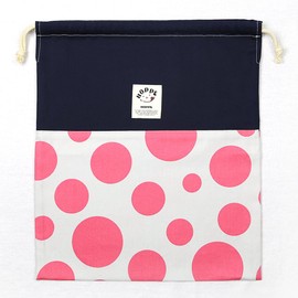 HOPPE Drawstring L, sand beige dot
