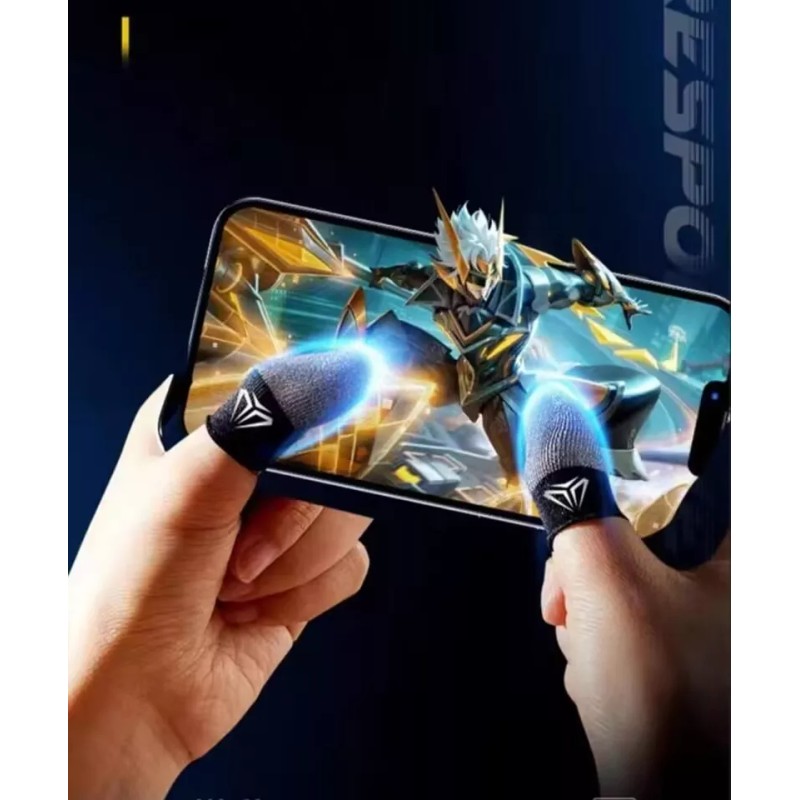 Guantes Dedales Gamer Original Touch Profesional 4pzs