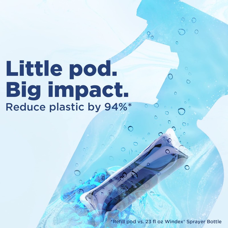 WINDEX DISSOLVE PODS STARTER KIT 1+1 0.28 FLOZ