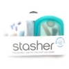 Stasher Clear And Aqua Pocket