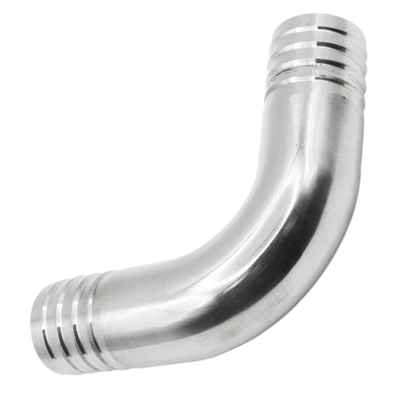 Stainless Steel 304 Sanitary Hose Fitting Barb 90 Degree Elbow