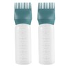 Pimoys Hair Oil Applicator Bottle 6 Ounce, 2 Pack Root
