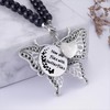 Mom Memorial Suncatcher Butterfly for Car Charm Loss of Mother