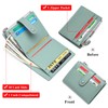 FALAN MULE Women's Small Leather RFID Protection Credit Card Holder