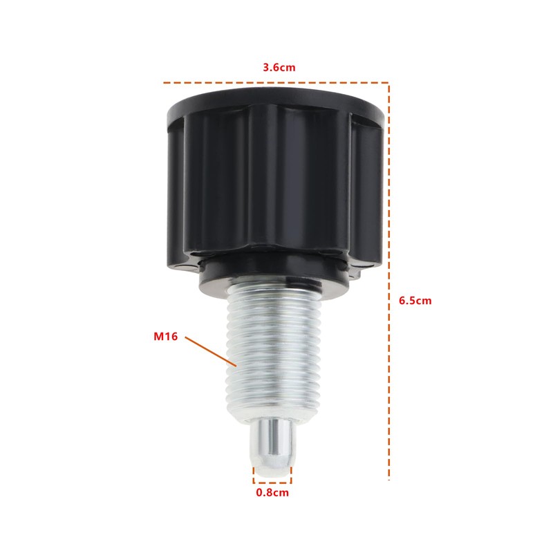 SG Store 4 Pieces M16 Pull Pin Spring Button Exercise