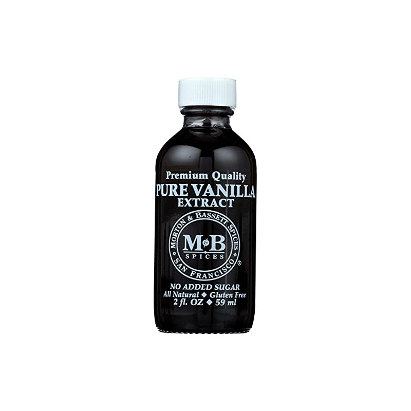 Morton & Bassett Pure Vanilla Extract, 2 fl oz –