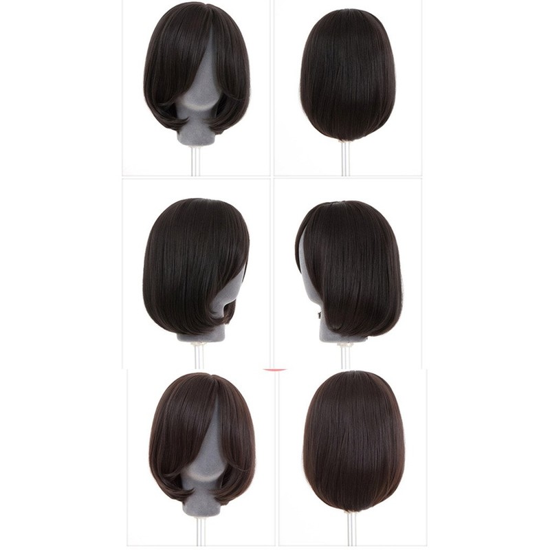 CEXIN Japanese Cute Wig, Bob, Full Wig, Short Wig, Center