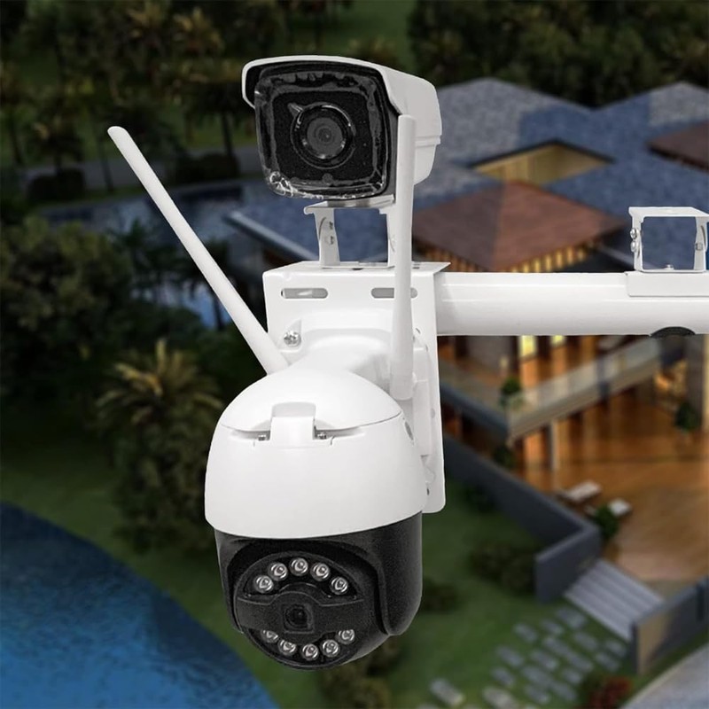 Right Angle Dome Camera Bracket Hardware Universal Wall Ceiling Mount