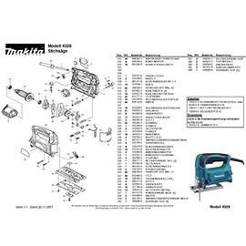 Makita 210025-8 Ball Bearing 627LLB Replacement Part