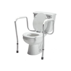 Graham-Field 6465A-1 Lumex Versaframe Toilet Safety Rail, Adjustable-Height, 250 lb. Weight Capacity