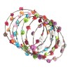 Tiaras Con Flores Led Para Fiesta Paquete Con 10