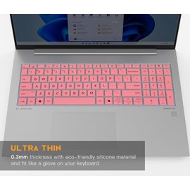 CaseBuy Keyboard Cover for 2024 HP EliteBook 660/665 G11 16 inch Laptop - Pink