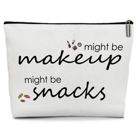 Lyiibb Birthday Gifts for Women Cosmetic Bag, Snack Makeup Bag, Christmas Gifts for Women, Snacks Bag for Girls, Sister, Wife, Friendship Gifts Ideas