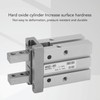 Air Pneumatic Parallel Gripper SMC Type Small Finger Cylinder Inlet