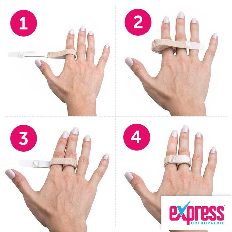 Express Orthopaedic® - Medically Approved Finger Loop Support/Buddy Loop Straps