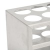 Metal Test Tube Rack 6 Holes Width Strong Stainless Steel