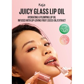 Kaja Juicy Glass Lip Plumping Oil | Hydrating, Feel Plumped and Lightweight with Vitamin Tree Fruit Oil for Glass Skin Look | 06 Apple Cider | Vegan, Cruelty-Free