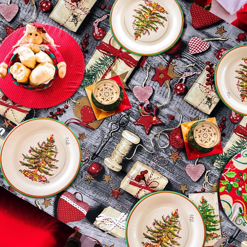 Christmas Table Cloth, Christmas Table Decorations Christmas Tablecloth Table Cover